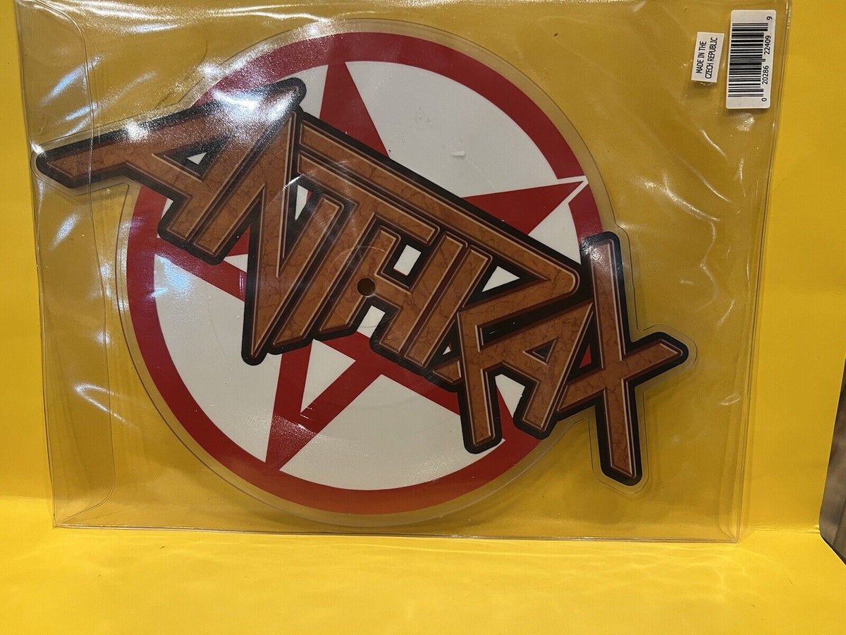 Rare Sealed Picture Disc Vinyl Record LP Anthrax RSD 2017 Rare Sealed Picture Disc Vinyl Record LP Anthrax RSD 2017