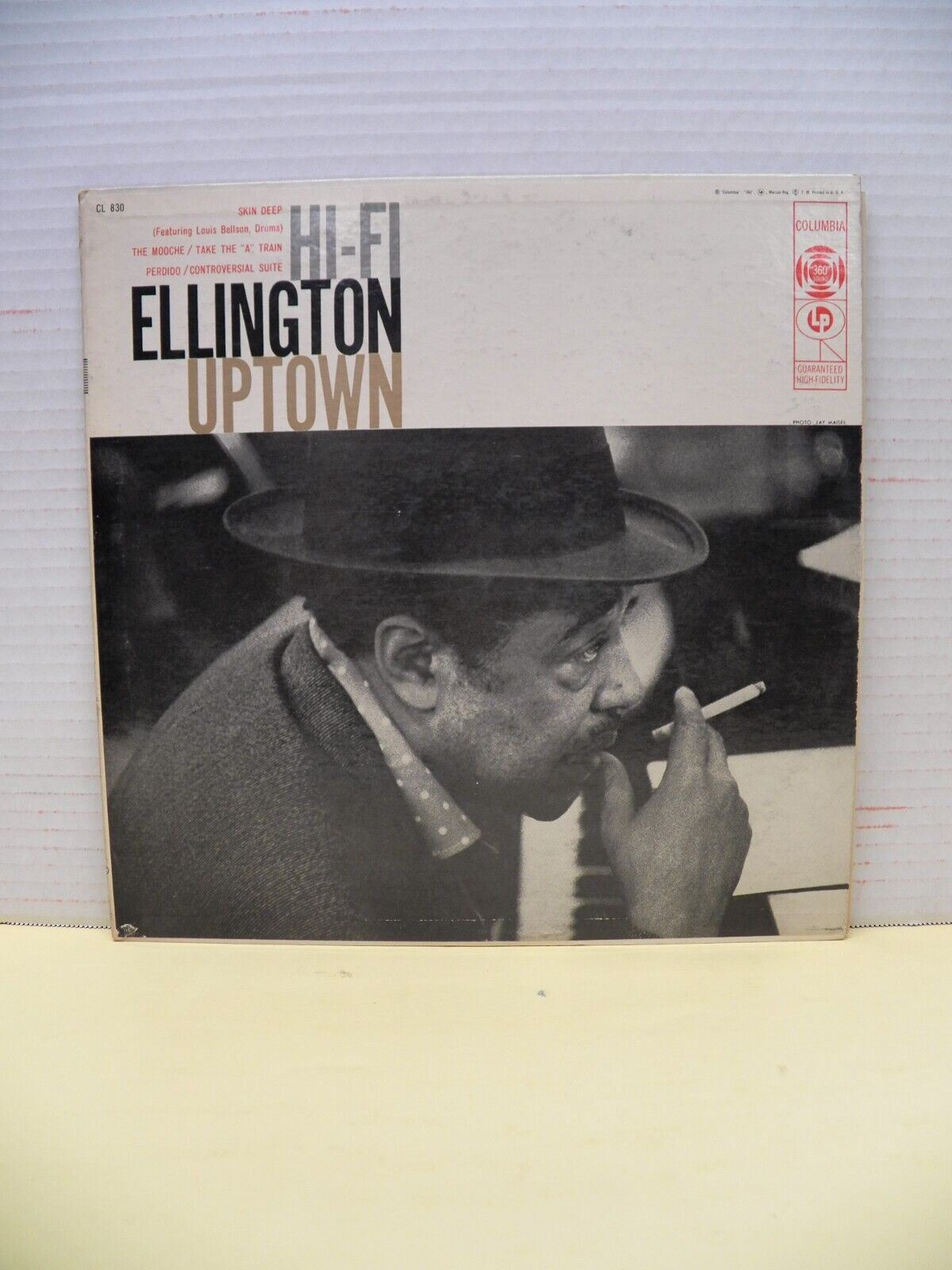 12" LP VG++/EX Duke Ellington Ellington Uptown 1956 Columbia Reissue Mono CL 830 12" LP VG++/EX Duke Ellington Ellington Uptown 1956 Columbia Reissue Mono CL 830