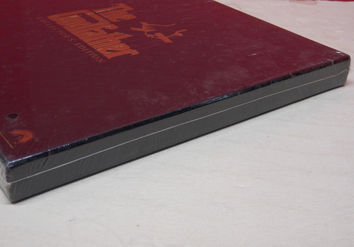 Sealed 12" 7xLaserdisc Box Set The Godfather Collector's Edition 1991 Paramount Sealed 12" 7xLaserdisc Box Set The Godfather Collector's Edition 1991 Paramount
