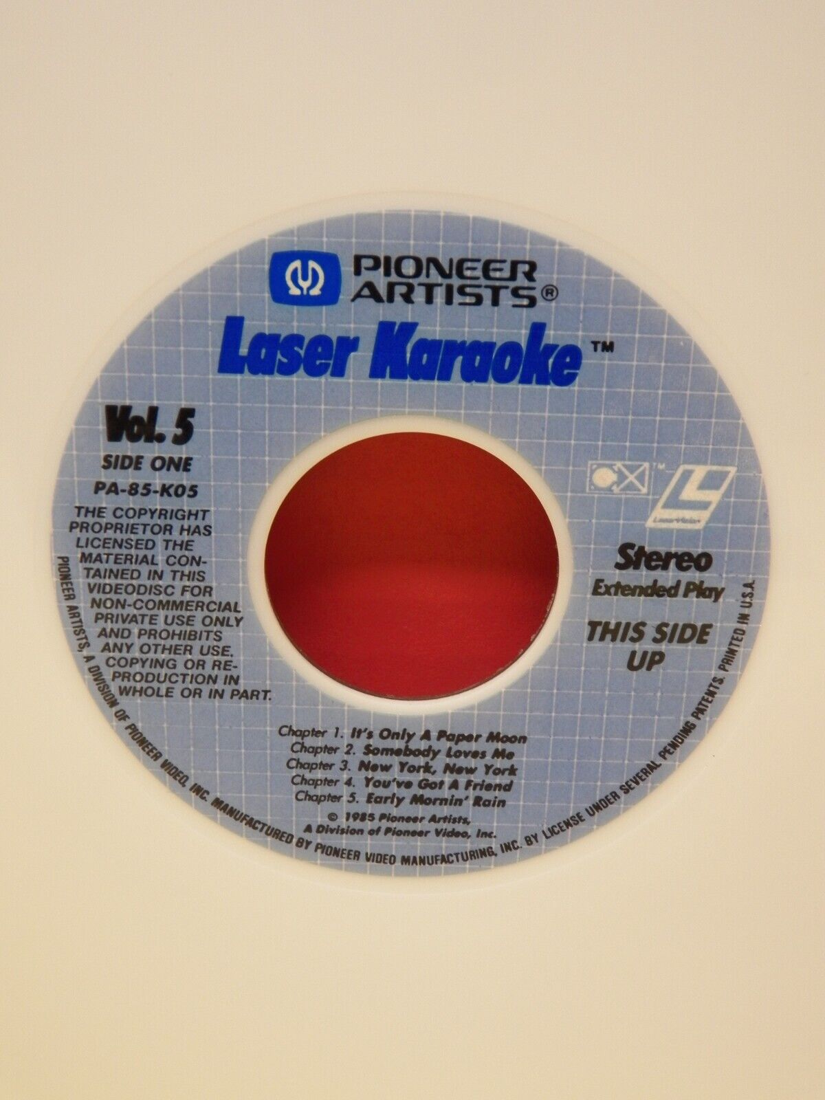 Lot of 7 Karaoke Laser Discs 60s, 70s & 80s Hits/Standards/Christmas, etc. Lot of 7 Karaoke Laser Discs 60s, 70s & 80s Hits/Standards/Christmas, etc.