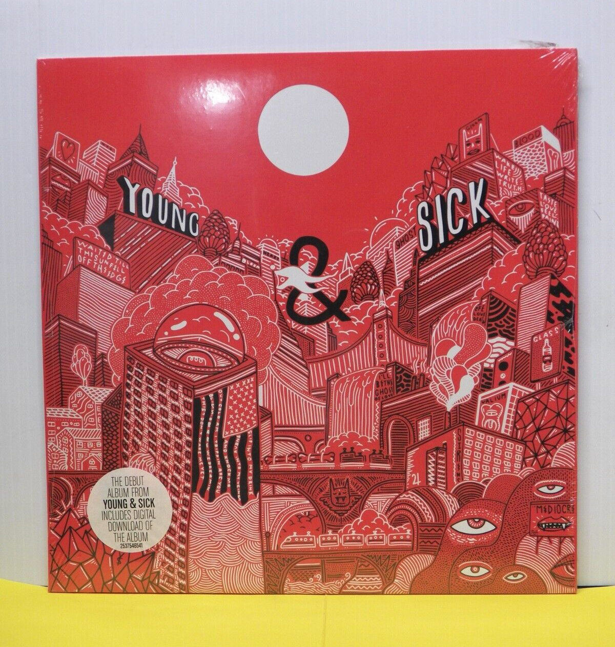 Sealed 12" LP Young & Sick Young & Sick 2014 Harvest Red Vinyl 2537546541 Sealed 12" LP Young & Sick Young & Sick 2014 Harvest Red Vinyl 2537546541