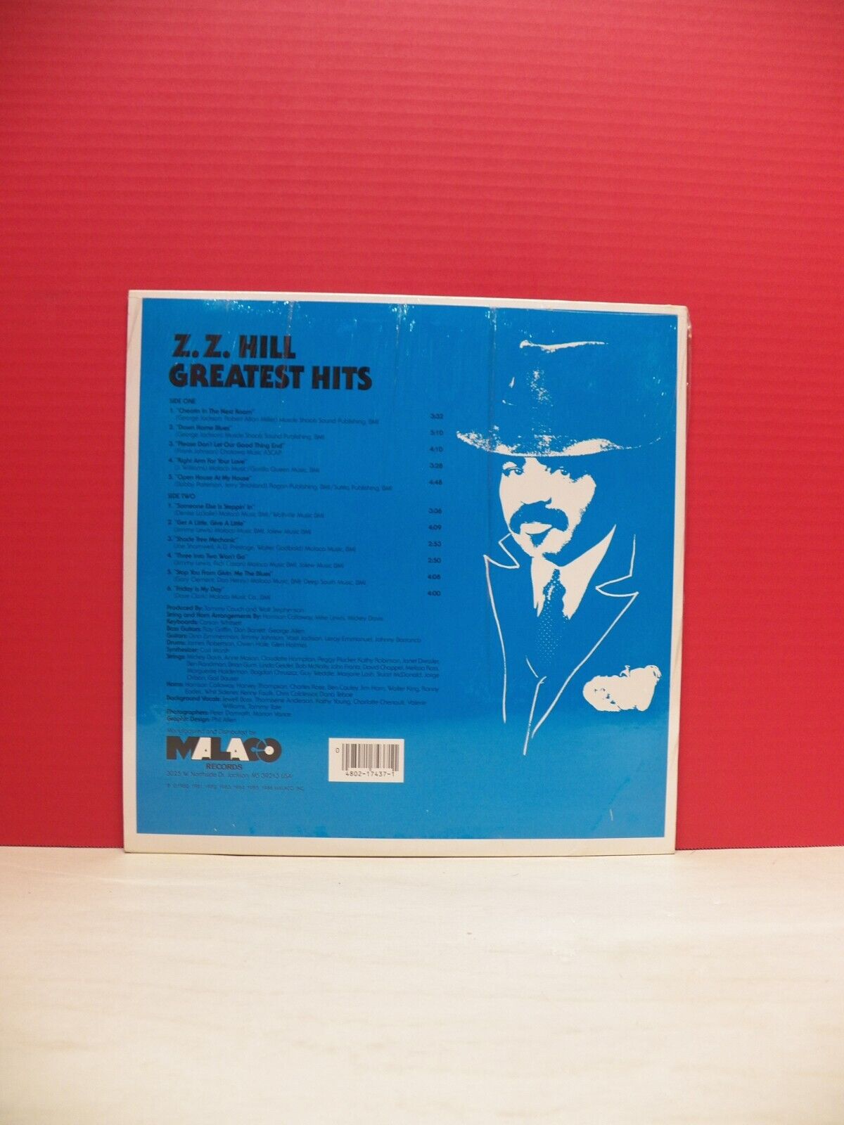 Sealed 12" LP Z.Z. Hill Greatest Hits 1986 Malaco Records MAL 7437 Sealed 12" LP Z.Z. Hill Greatest Hits 1986 Malaco Records MAL 7437