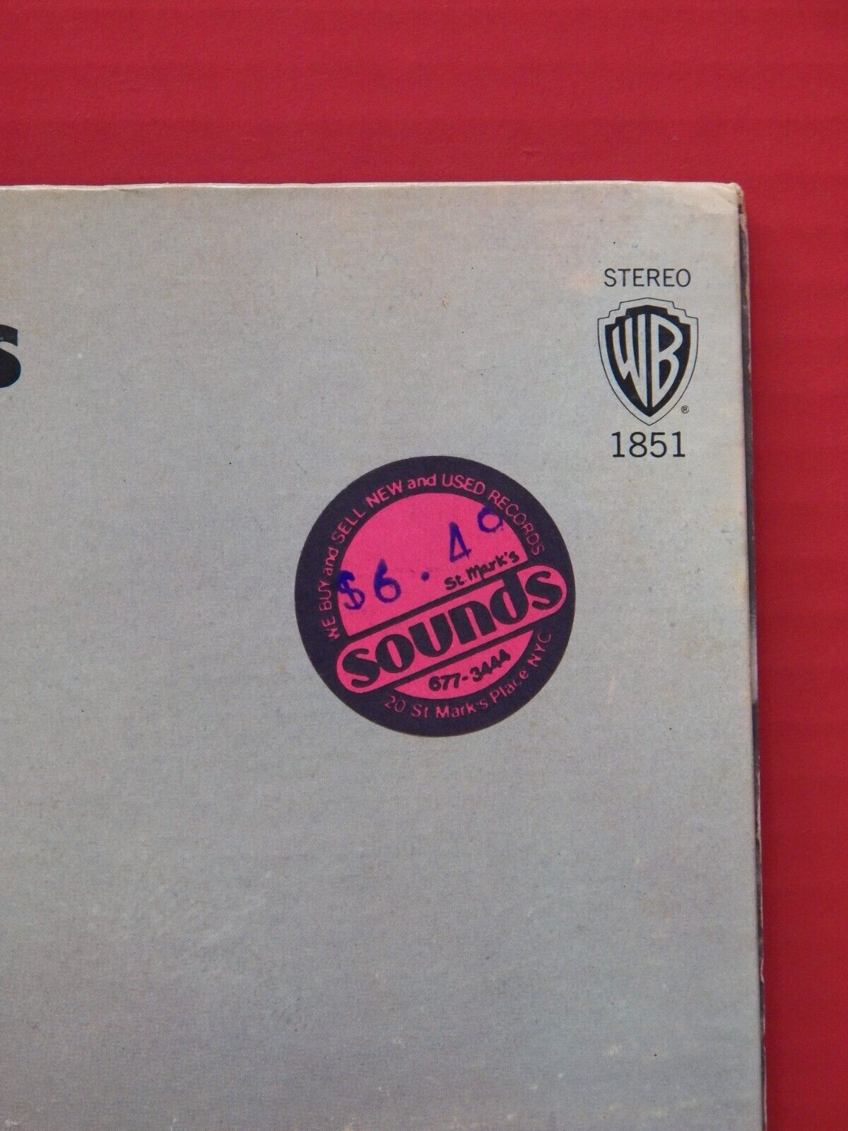 12" LP EX Small Faces First Step 1970 Warner Bros. Green Label Repress WS 1851 12" LP EX Small Faces First Step 1970 Warner Bros. Green Label Repress WS 1851