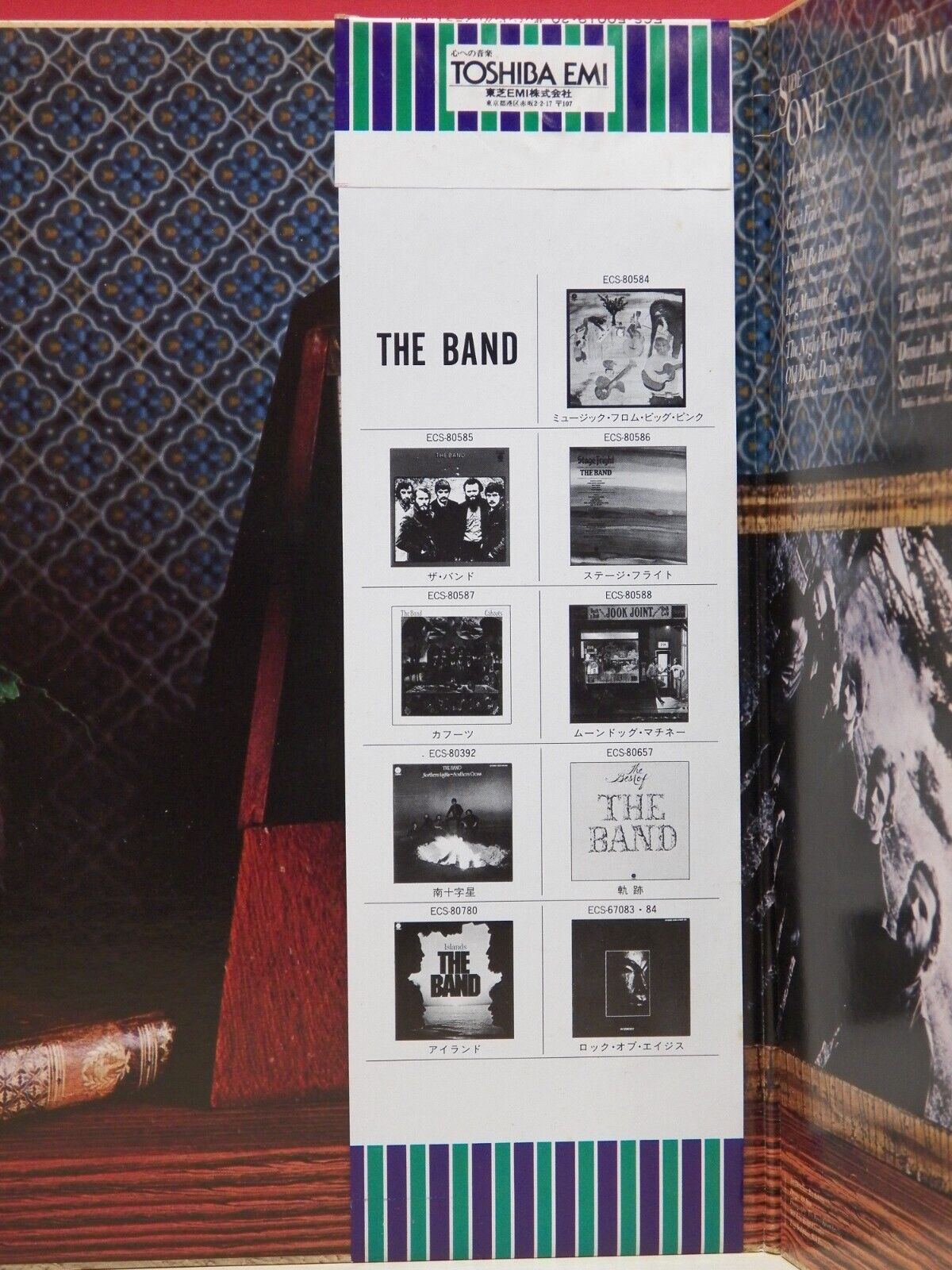 12" 2xLP VG++/EX The Band Anthology 1978 Capitol Japan Import ECS-50019 20 12" 2xLP VG++/EX The Band Anthology 1978 Capitol Japan Import ECS-50019 20