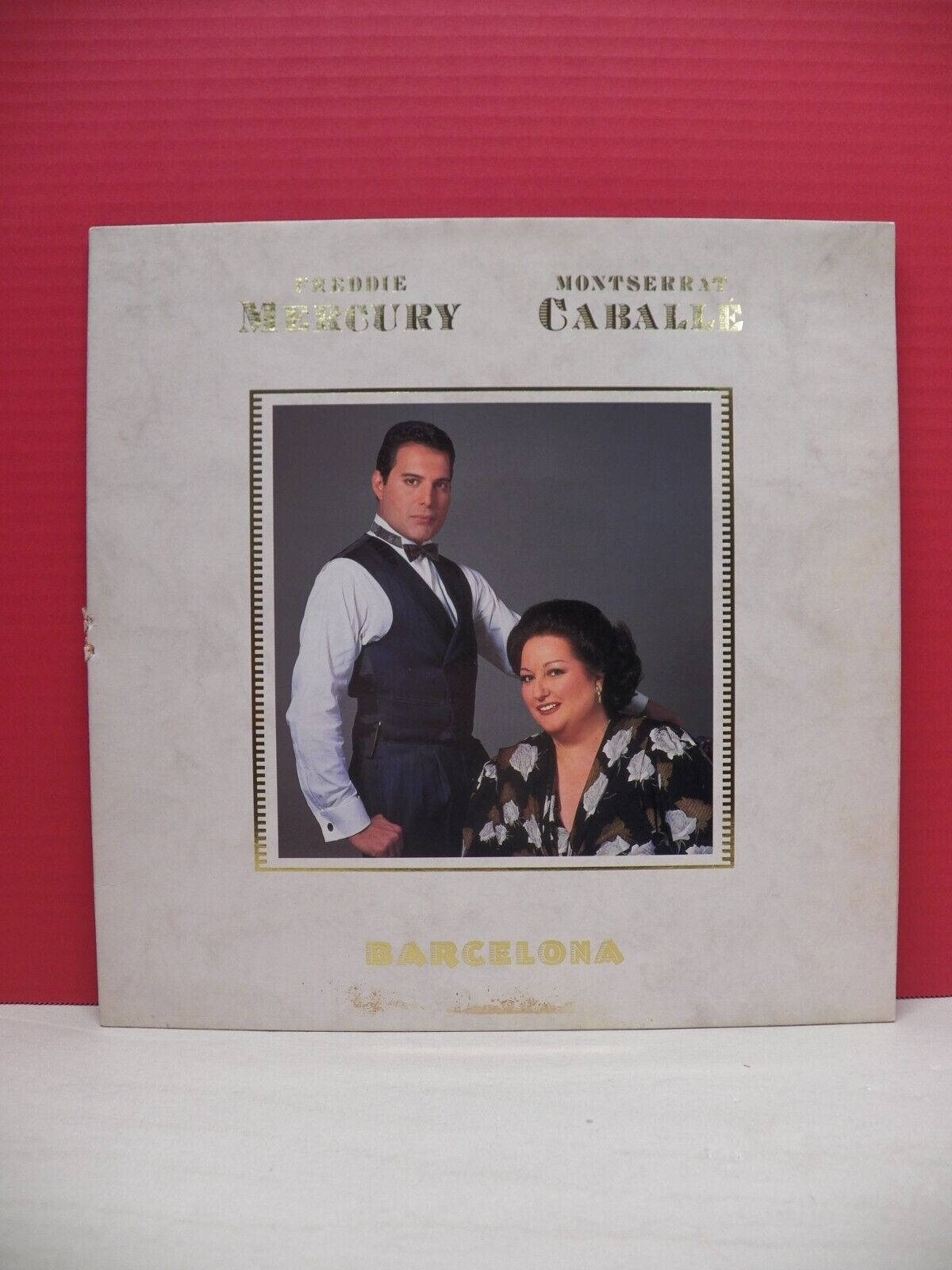 12" LP EX Freddie Mercury/Montserrat Caballe Barcelona 1988 Polydor UK Import 12" LP EX Freddie Mercury/Montserrat Caballe Barcelona 1988 Polydor UK Import