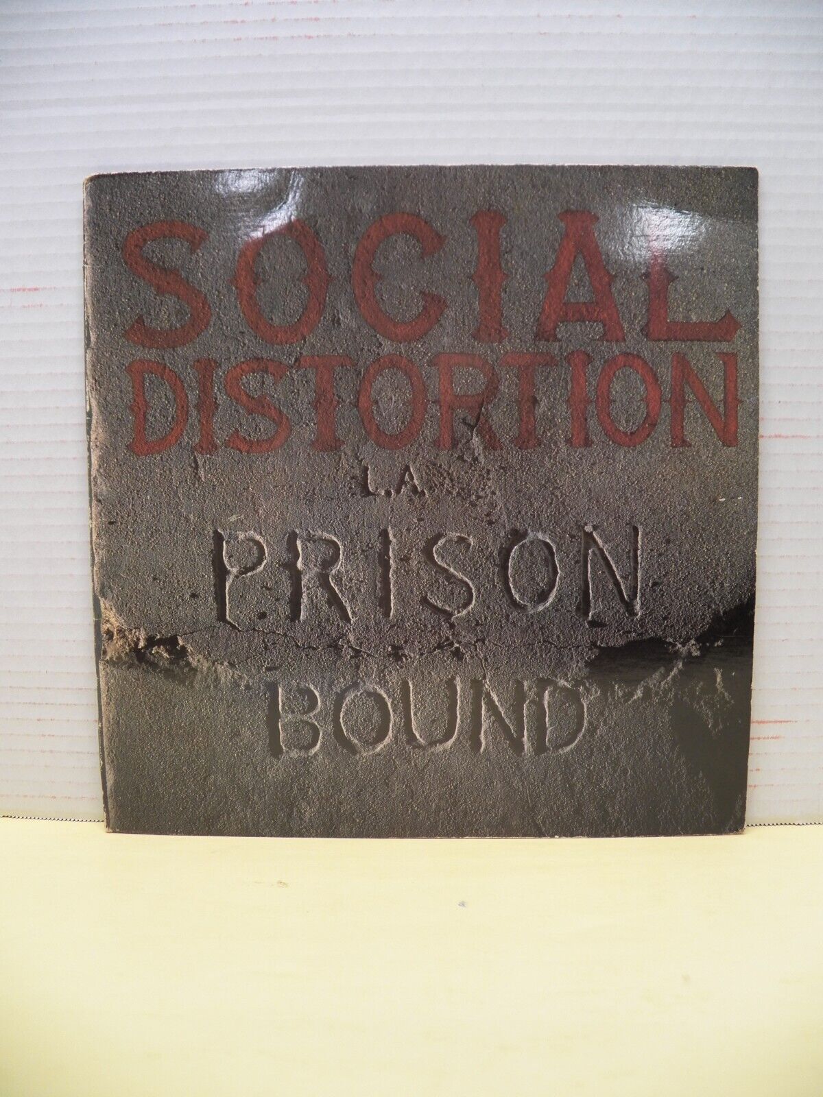 12" LP VG++/EX Social Distortion Prison Bound 1988 Restless Records 72251-1 12" LP VG++/EX Social Distortion Prison Bound 1988 Restless Records 72251-1