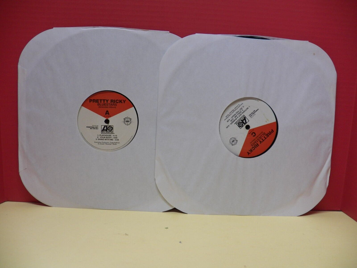 12" 2xLP VG++/EX Pretty Ricky Bluestars 2005 Atlantic Promo Clean Version 12" 2xLP VG++/EX Pretty Ricky Bluestars 2005 Atlantic Promo Clean Version