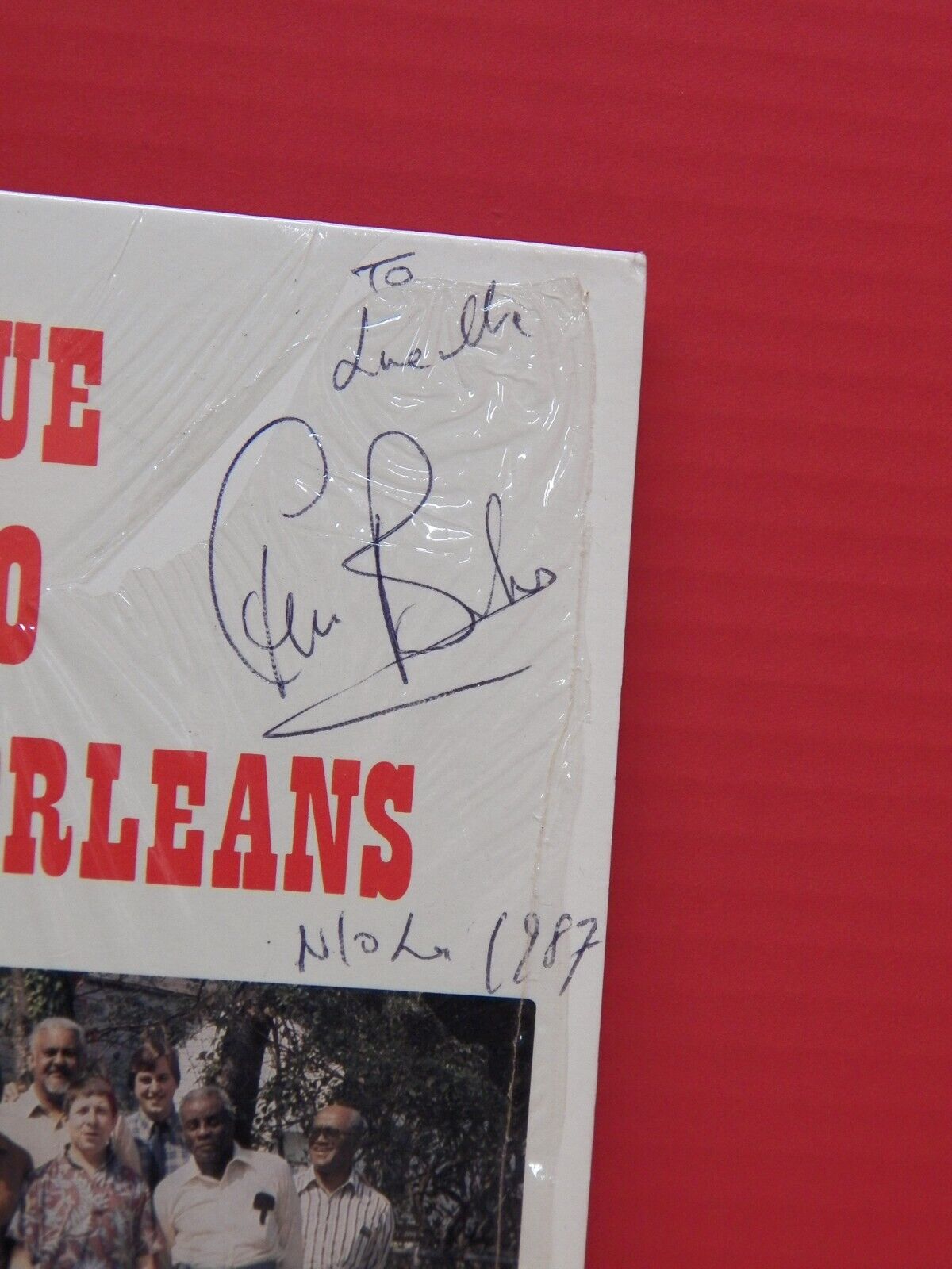 12" LP VG++/EX Chris Burke True To New Orleans 1984 GHB Autographed GHB-175 12" LP VG++/EX Chris Burke True To New Orleans 1984 GHB Autographed GHB-175