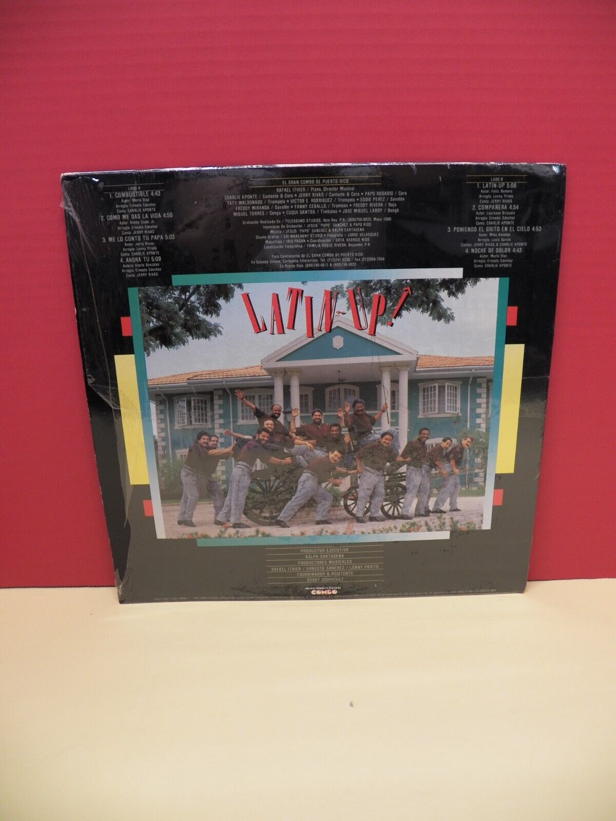12" LP VG++/EX El Gran Combo Latin Up! 1990 Combo Records RCSLP 2070 12" LP VG++/EX El Gran Combo Latin Up! 1990 Combo Records RCSLP 2070