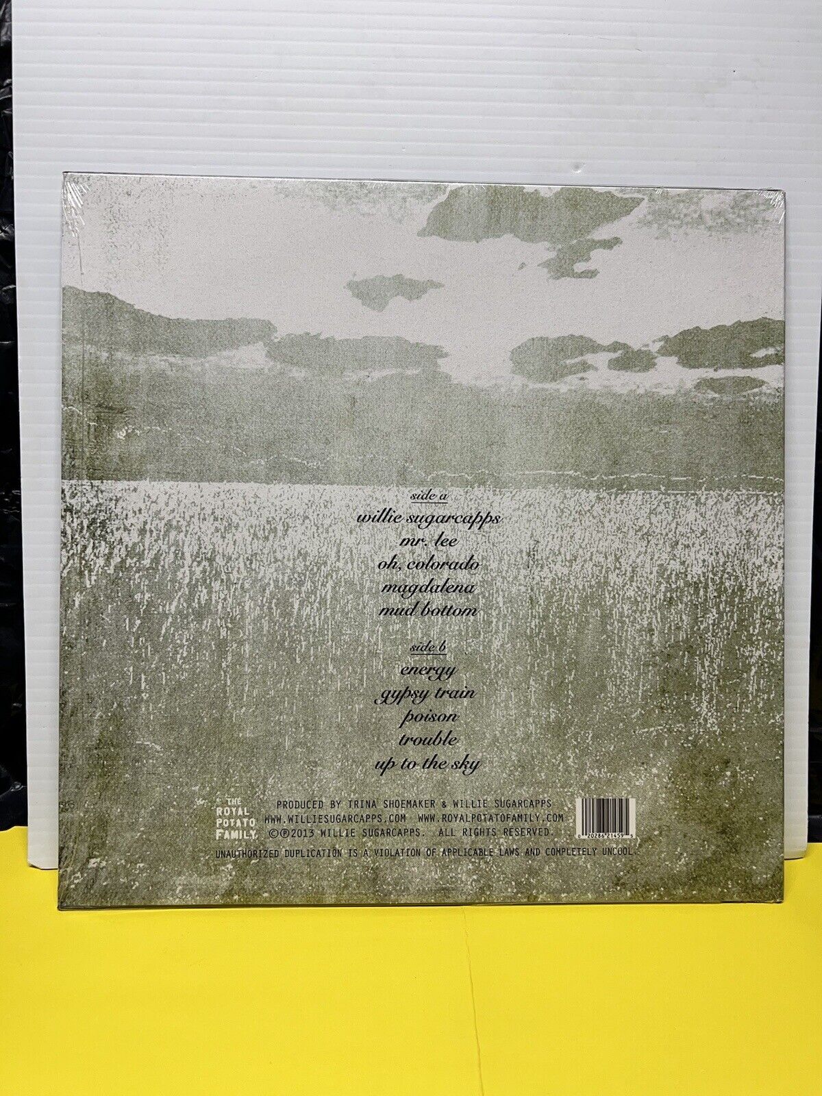 Sealed 12" Lp Willie Sugarcapps Willie Sugarcapps 2013 Royal Potato Family Sealed 12" Lp Willie Sugarcapps Willie Sugarcapps 2013 Royal Potato Family