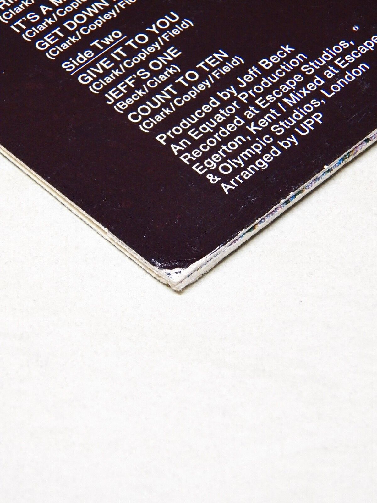12" LP NM- UPP UPP 1975 Epic Promo White Label KE 33439 12" LP NM- UPP UPP 1975 Epic Promo White Label KE 33439