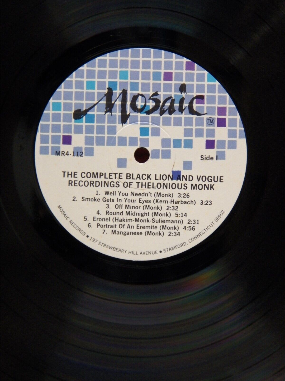 4LP Box EX Complete Black Lion & Vogue Recordings Of Thelonious Monk 1985 Mosaic 4LP Box EX Complete Black Lion & Vogue Recordings Of Thelonious Monk 1985 Mosaic