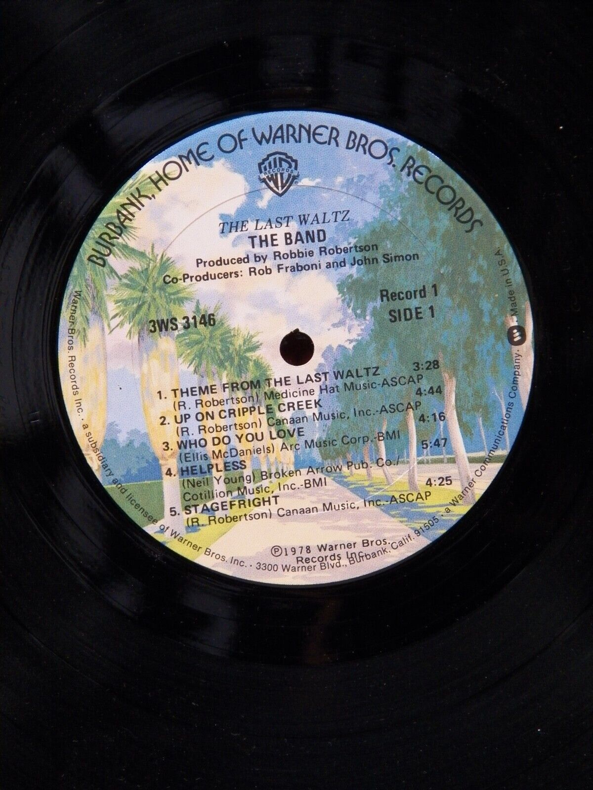 12" 3xLP VG++/EX The Band The Last Waltz 1978 Warner Bros. 3WS 3146 12" 3xLP VG++/EX The Band The Last Waltz 1978 Warner Bros. 3WS 3146