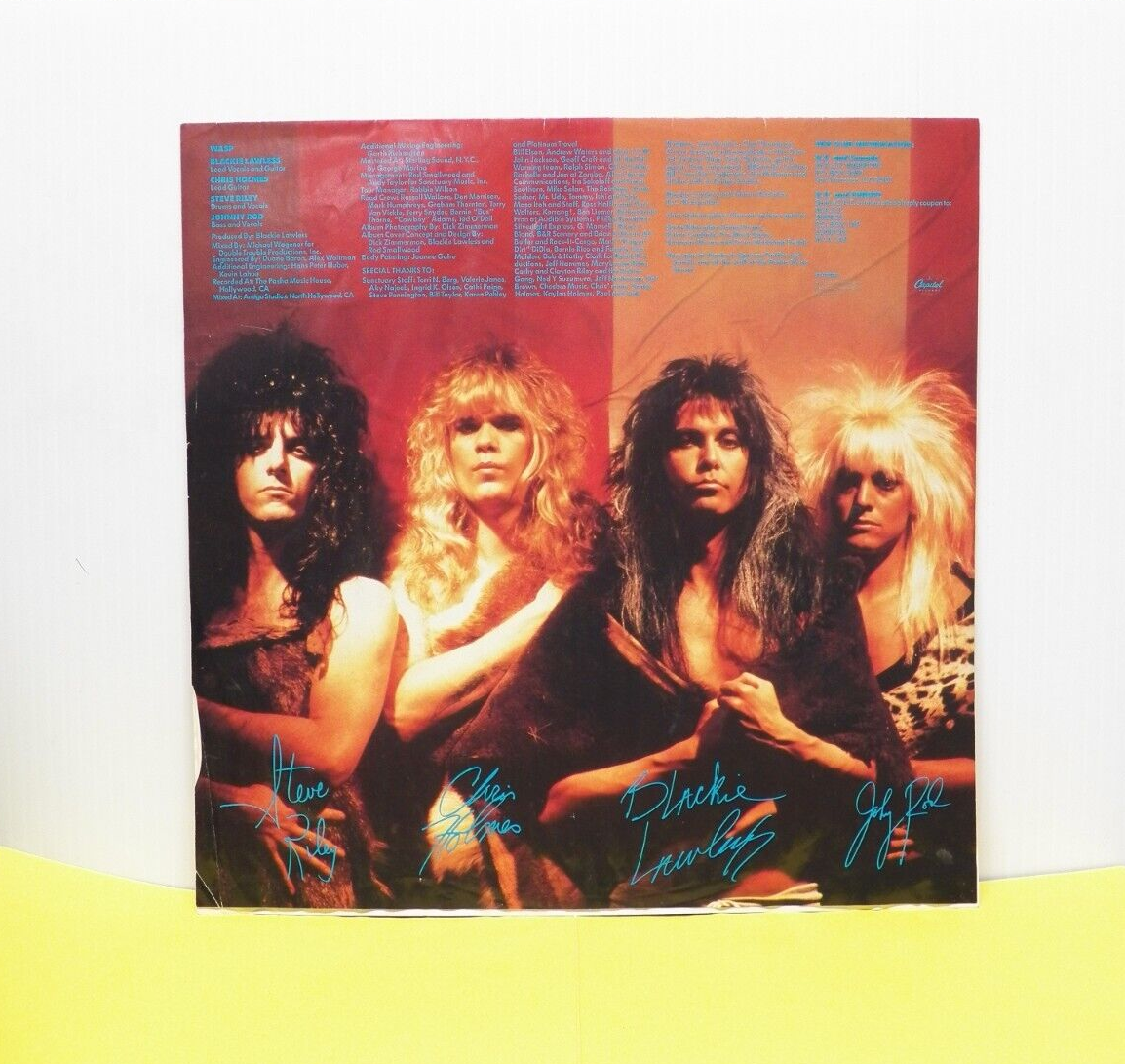 12" LP VG++/EX W.A.S.P. Inside The Electric Circus 1986 Capitol ST-12531 12" LP VG++/EX W.A.S.P. Inside The Electric Circus 1986 Capitol ST-12531