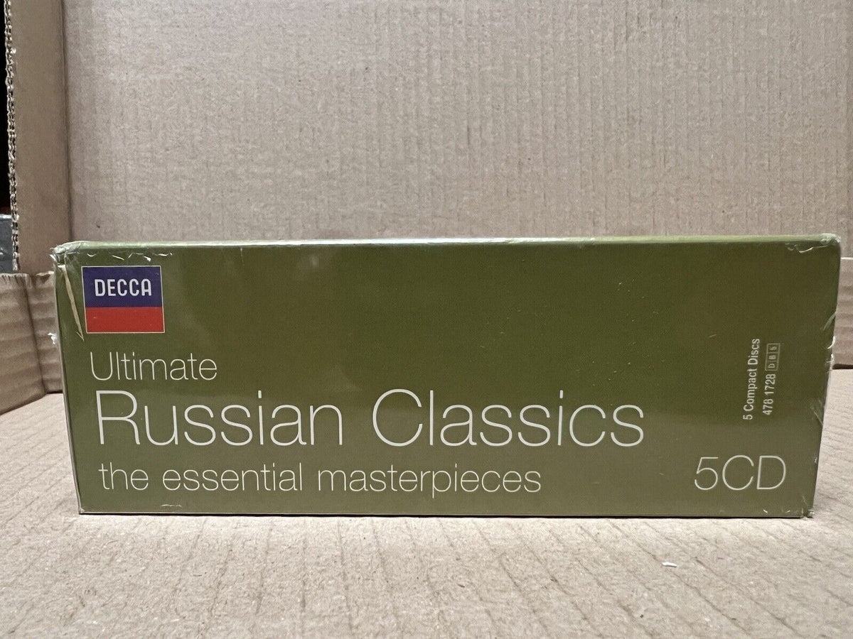 Sealed 5xCD Set Various Artists Ultimate Russian Classics 2009 Decca Import Sealed 5xCD Set Various Artists Ultimate Russian Classics 2009 Decca Import