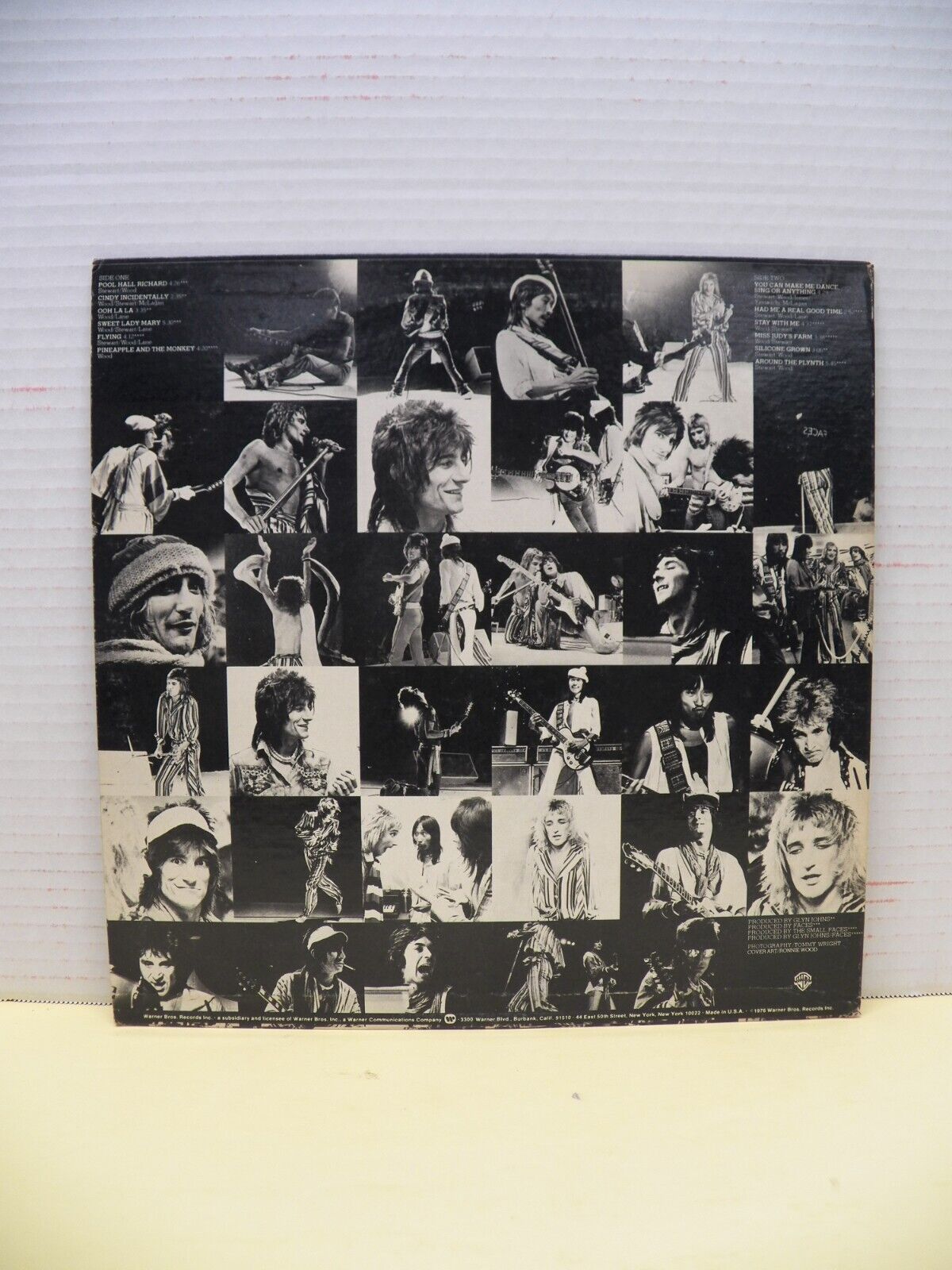 12" LP VG++/EX Faces Snakes And Ladders/The Best Of Faces 1976 Warner Bros. 12" LP VG++/EX Faces Snakes And Ladders/The Best Of Faces 1976 Warner Bros.