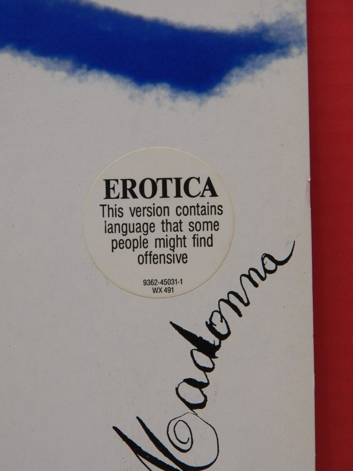 12" 2xLP EX Madonna Erotica 1992 Maverick Germany Import 9362-45031-1 12" 2xLP EX Madonna Erotica 1992 Maverick Germany Import 9362-45031-1