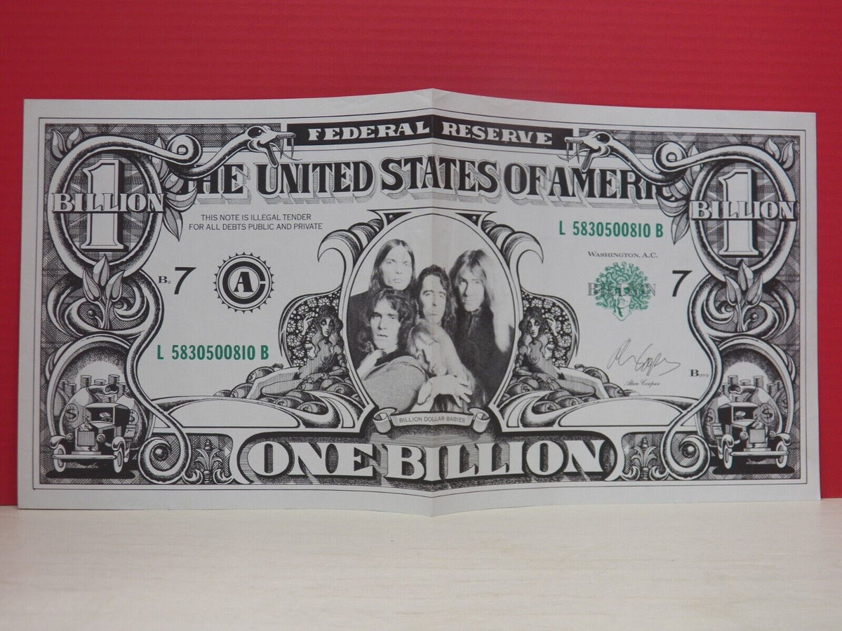 12" LP EX Alice Cooper Billion Dollar Babies 1973 Warner Bros. BS 2685 12" LP EX Alice Cooper Billion Dollar Babies 1973 Warner Bros. BS 2685