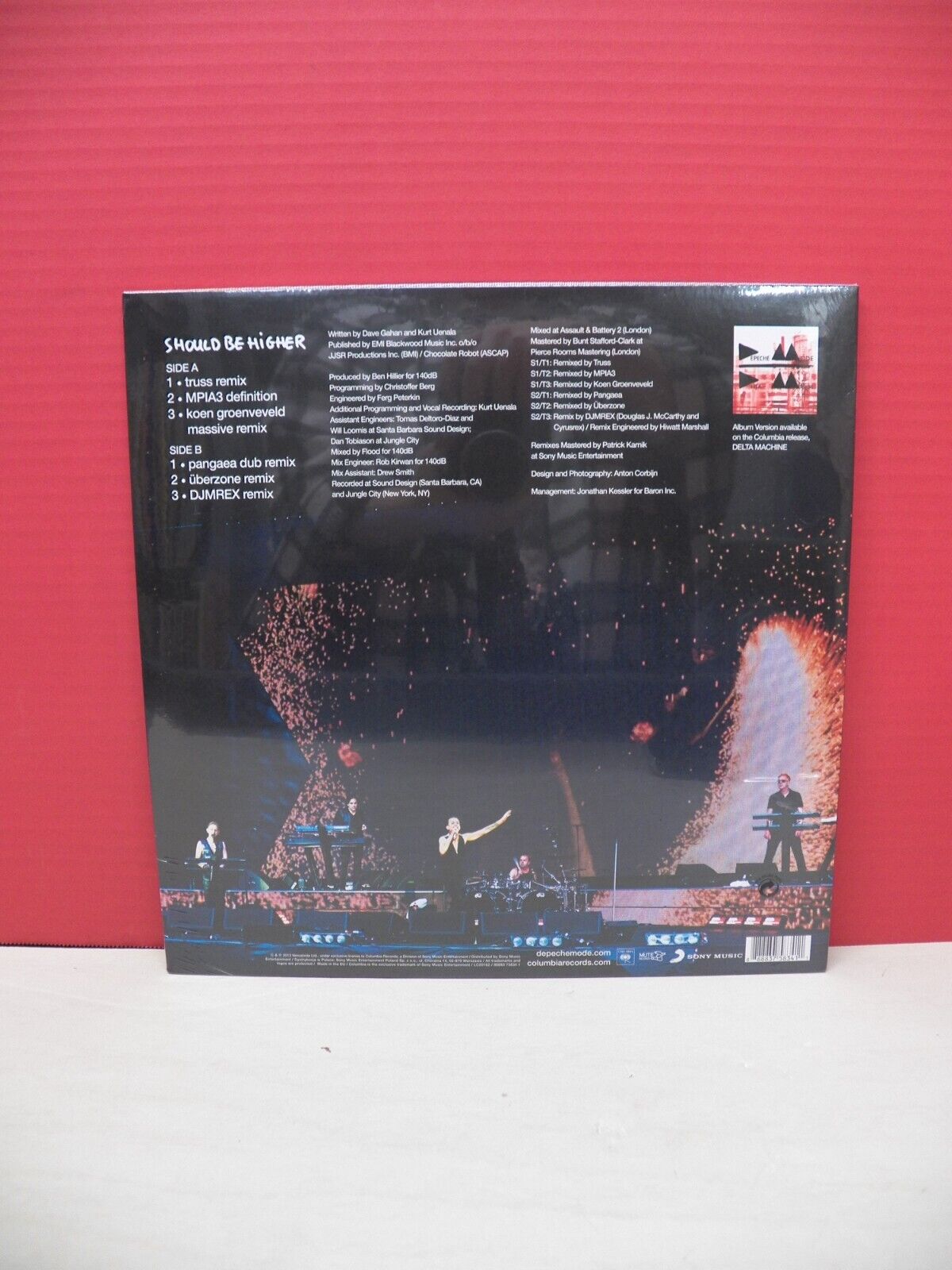 Sealed 12" Single Depeche Mode Should Be Higher 2013 Columbia EU Import Sealed 12" Single Depeche Mode Should Be Higher 2013 Columbia EU Import