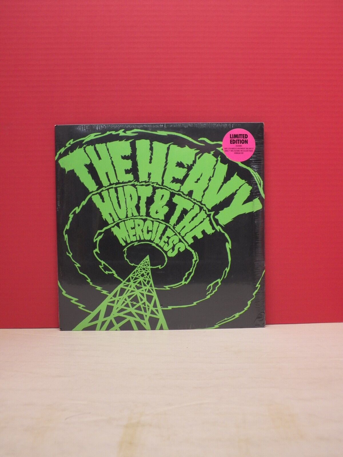 Sealed 12" LP The Heavy Hurt & The Merciless 2016 Bad Son Ltd Ed w/ Bonus 7" Sealed 12" LP The Heavy Hurt & The Merciless 2016 Bad Son Ltd Ed w/ Bonus 7"