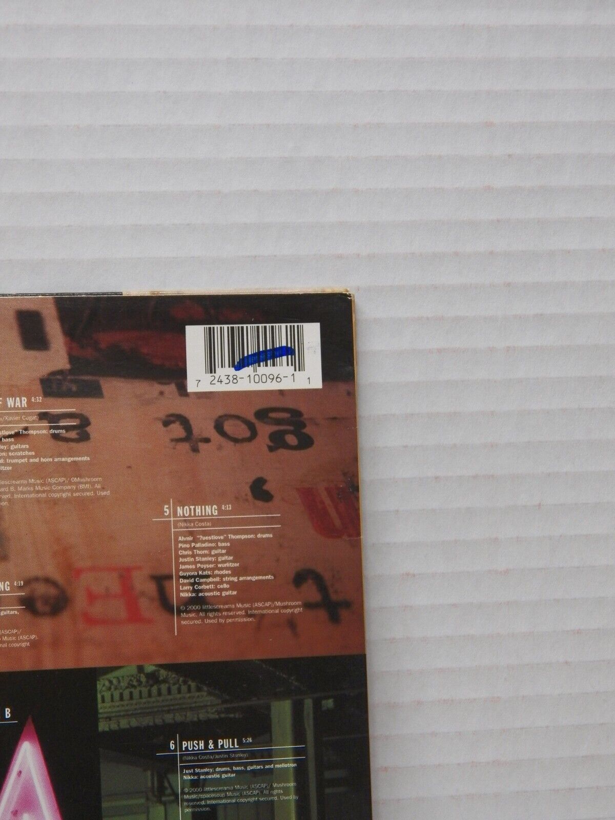 12" LP VG++/EX Nikka Costa Everybody Got Their Something 2001 Virgin 12" LP VG++/EX Nikka Costa Everybody Got Their Something 2001 Virgin