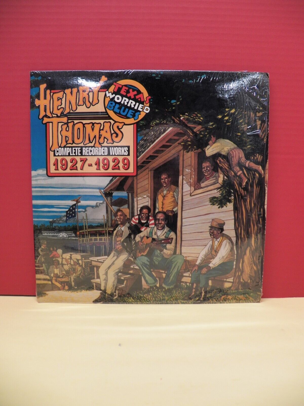 12" 2xLP EX Henry Thomas Texas Worried Blues 1989 Yazoo 1080/1 12" 2xLP EX Henry Thomas Texas Worried Blues 1989 Yazoo 1080/1