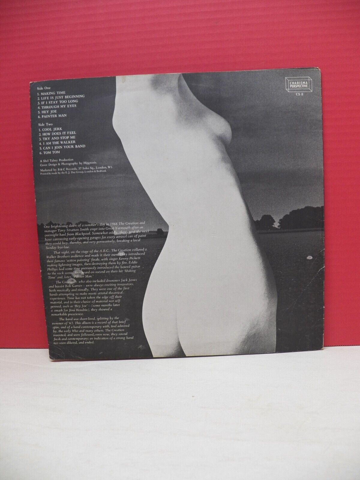 12" LP VG++/EX The Creation '66-'67 1973 Charisma UK Import CS 8 12" LP VG++/EX The Creation '66-'67 1973 Charisma UK Import CS 8