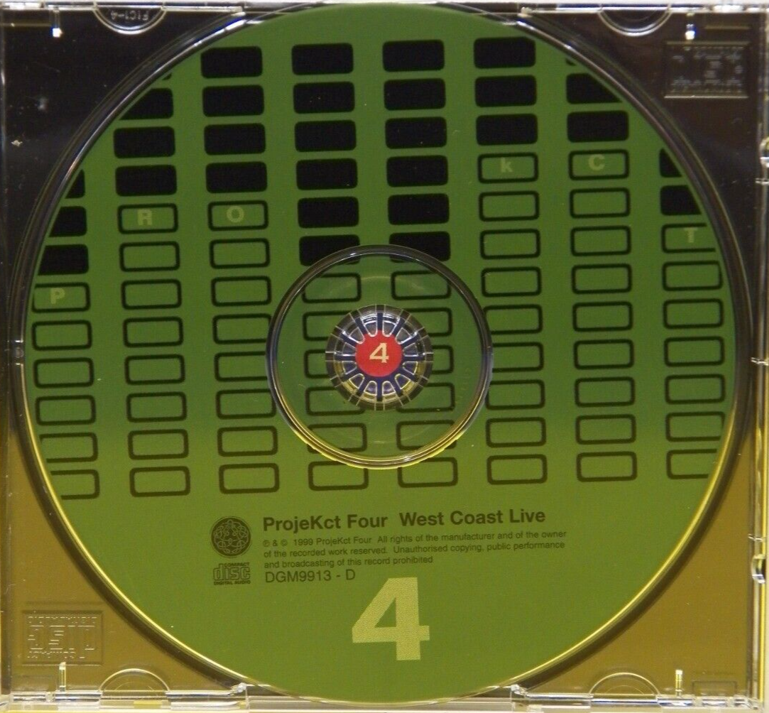 4xCD Box Set King Crimson The ProjeKcts 1999 Discipline Global Mobile Enhanced 4xCD Box Set King Crimson The ProjeKcts 1999 Discipline Global Mobile Enhanced