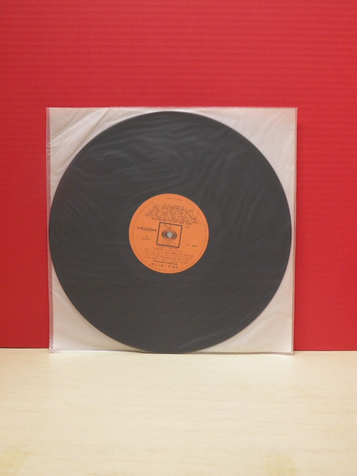 12" LP EX Aris San And His Orchestra Aris 1968 CBS Israel Import Autographed 12" LP EX Aris San And His Orchestra Aris 1968 CBS Israel Import Autographed