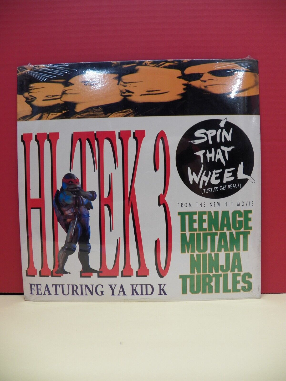 Sealed 12" Single Hi Tek 3 feat. Ya Kid K Spin That Wheel 1990 SBK V-19706 Sealed 12" Single Hi Tek 3 feat. Ya Kid K Spin That Wheel 1990 SBK V-19706