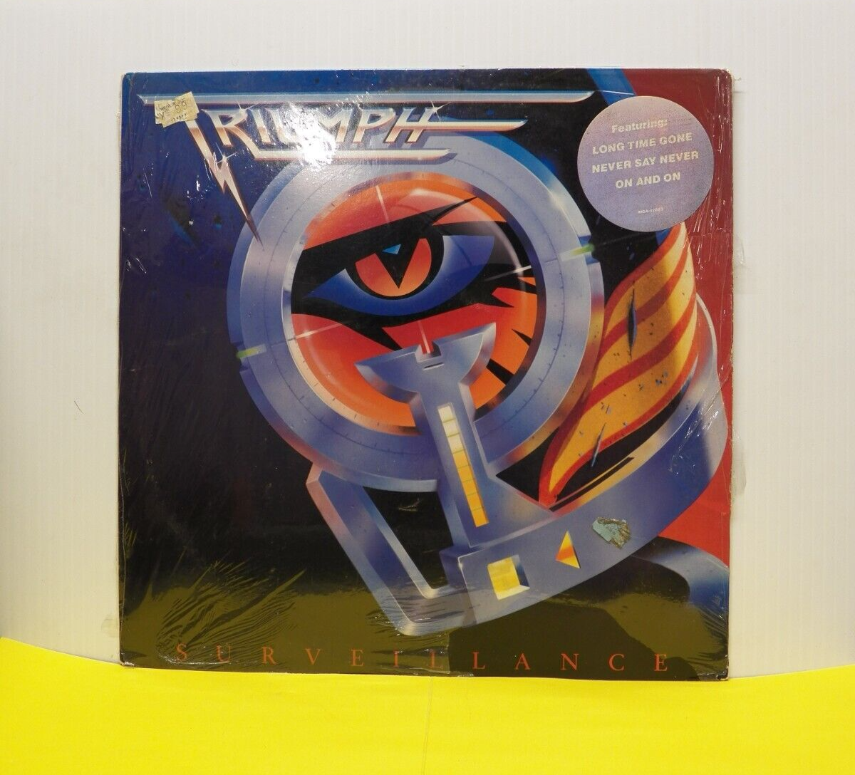 Sealed 12" LP Triumph Surveillance 1987 MCA Records MCA-42083 Sealed 12" LP Triumph Surveillance 1987 MCA Records MCA-42083