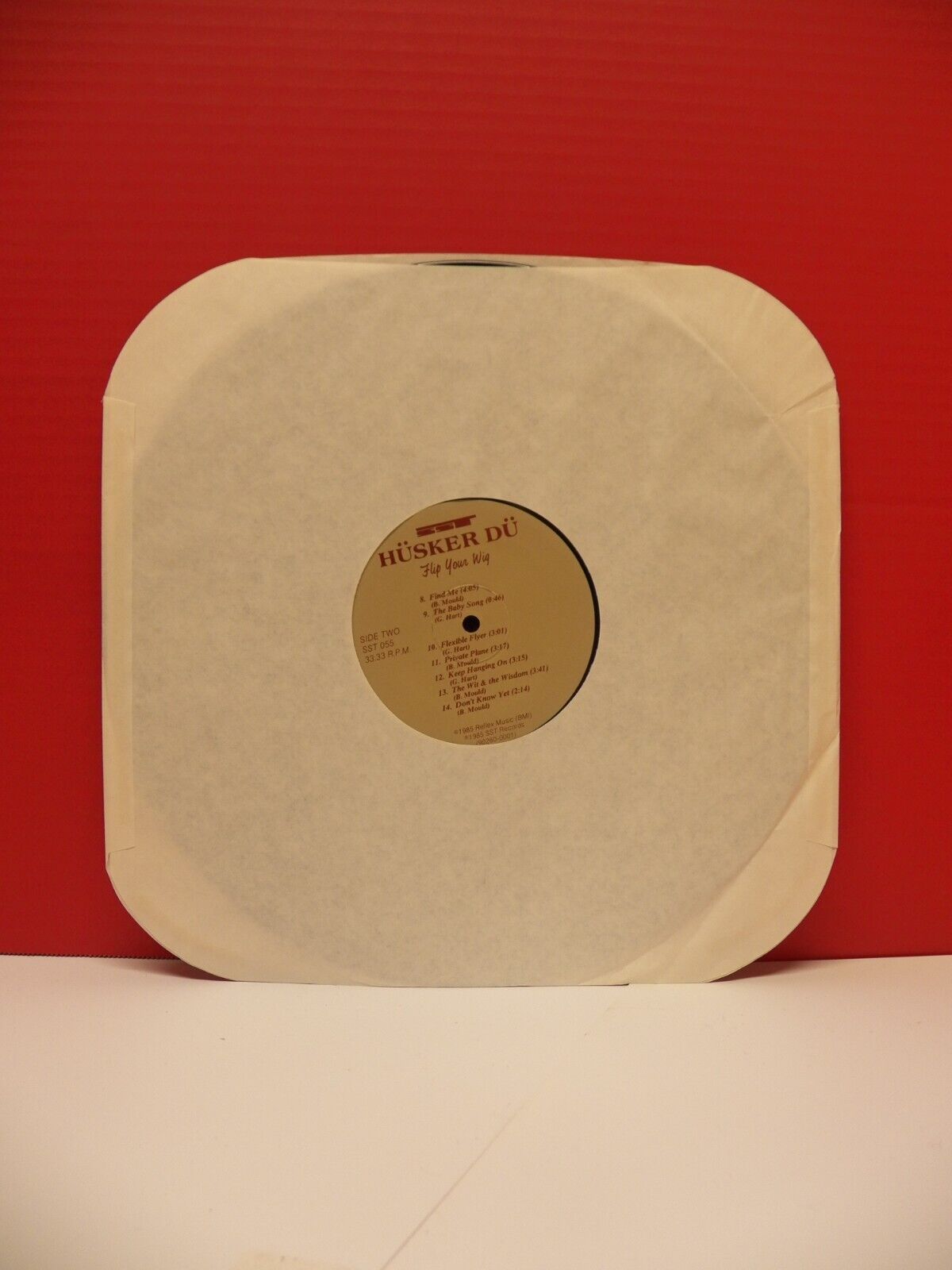 12" LP VG++/EX Husker Du Flip Your Wig 1985 SST Records Brown Vinyl SST 055 12" LP VG++/EX Husker Du Flip Your Wig 1985 SST Records Brown Vinyl SST 055