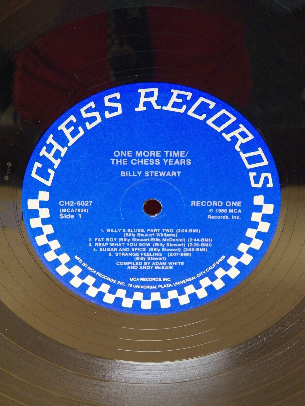 12" 2xLP VG++/EX Billy Stewart One More Time 1988 Chess Promo CH2-6027 12" 2xLP VG++/EX Billy Stewart One More Time 1988 Chess Promo CH2-6027