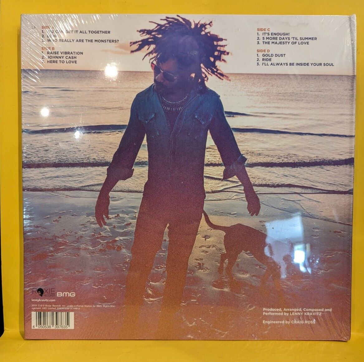 New Lenny Kravitz Raise Vibration Super Deluxe Edition Clear & Purple Vinyl & CD New Lenny Kravitz Raise Vibration Super Deluxe Edition Clear & Purple Vinyl & CD