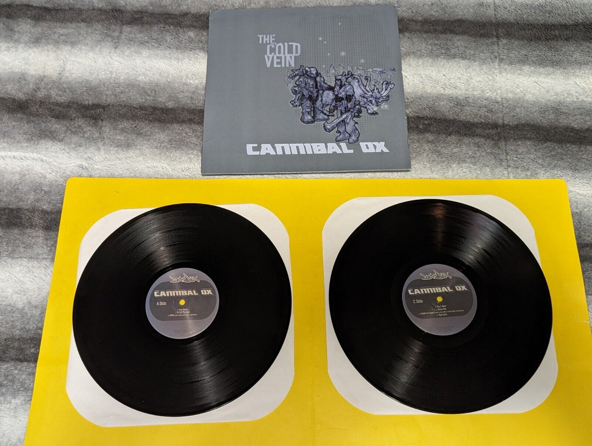 Cannibal Ox The Cold Vein 2001 1st press US very rare rap record hip-hop LP Cannibal Ox The Cold Vein 2001 1st press US very rare rap record hip-hop LP