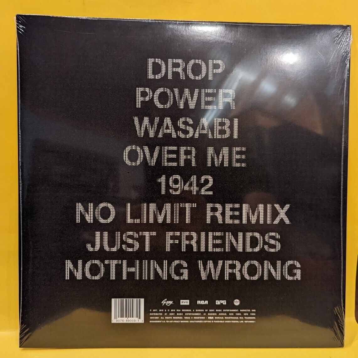 Sealed Vinyl Record LP G-Eazy The Vault RSD Exclusive 2018 1RAW1061451 Sealed Vinyl Record LP G-Eazy The Vault RSD Exclusive 2018 1RAW1061451