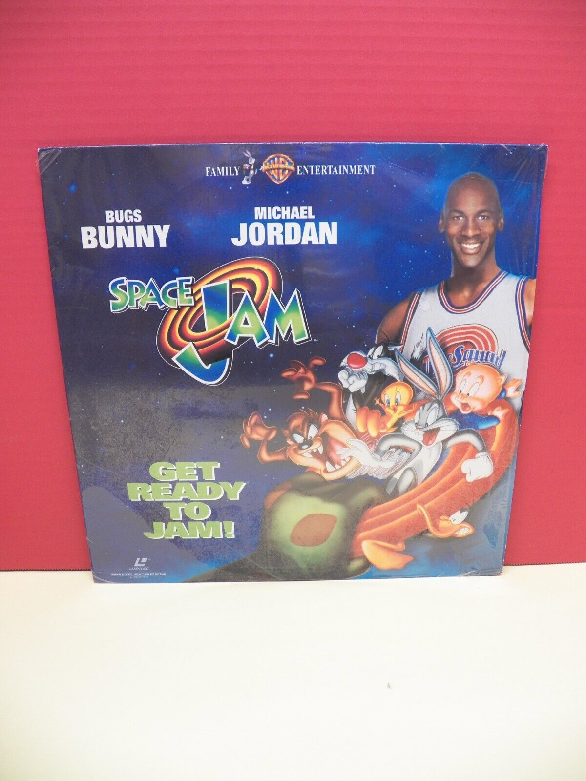 12" Laser Disc NM- Space Jam 1997 Warner Home Video Widescreen Edition 16400 12" Laser Disc NM- Space Jam 1997 Warner Home Video Widescreen Edition 16400