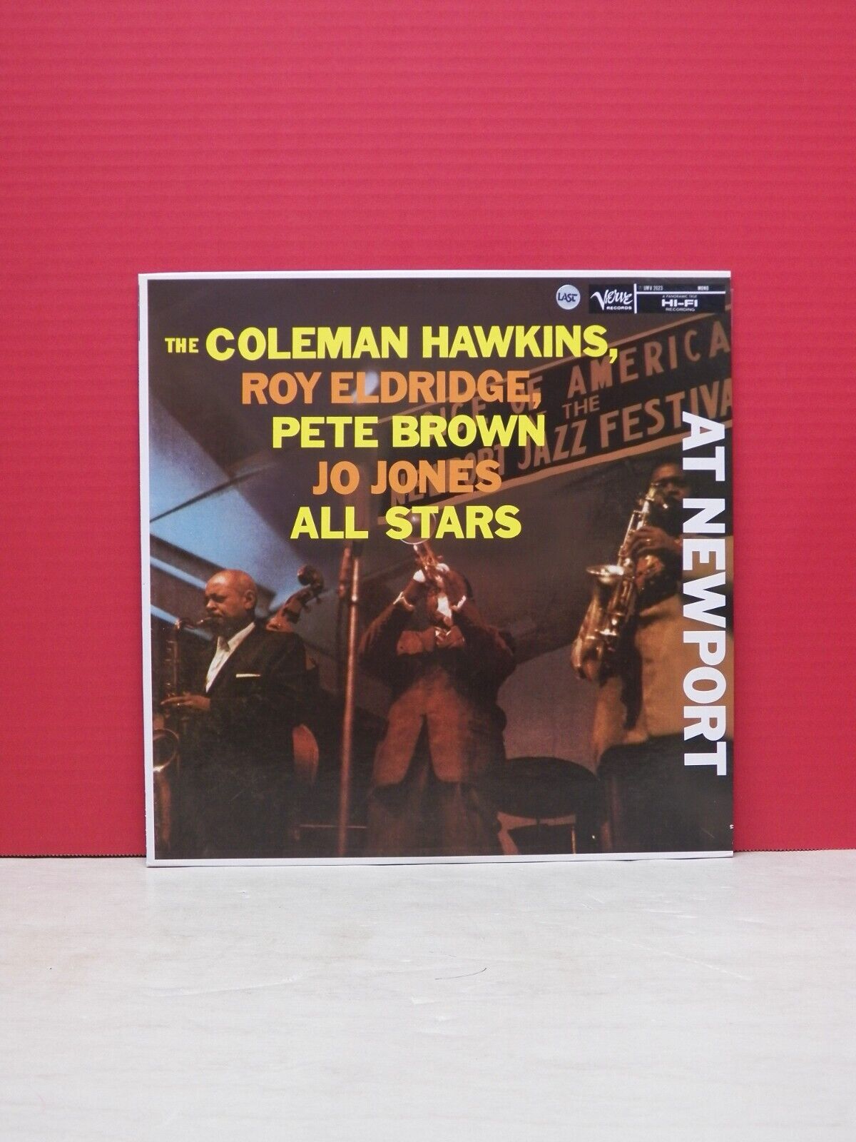 12" LP EX Hawkins, Eldridge, Brown, Jones All Stars At Newport 1982 Verve Japan 12" LP EX Hawkins, Eldridge, Brown, Jones All Stars At Newport 1982 Verve Japan