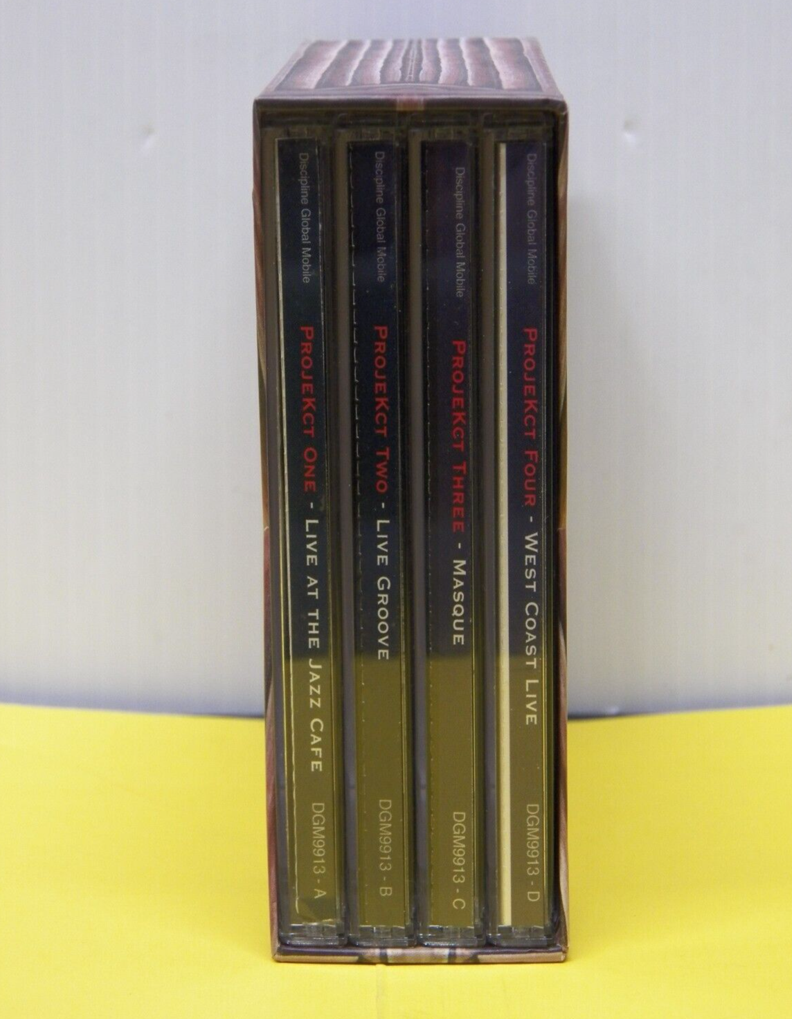 4xCD Box Set King Crimson The ProjeKcts 1999 Discipline Global Mobile Enhanced 4xCD Box Set King Crimson The ProjeKcts 1999 Discipline Global Mobile Enhanced
