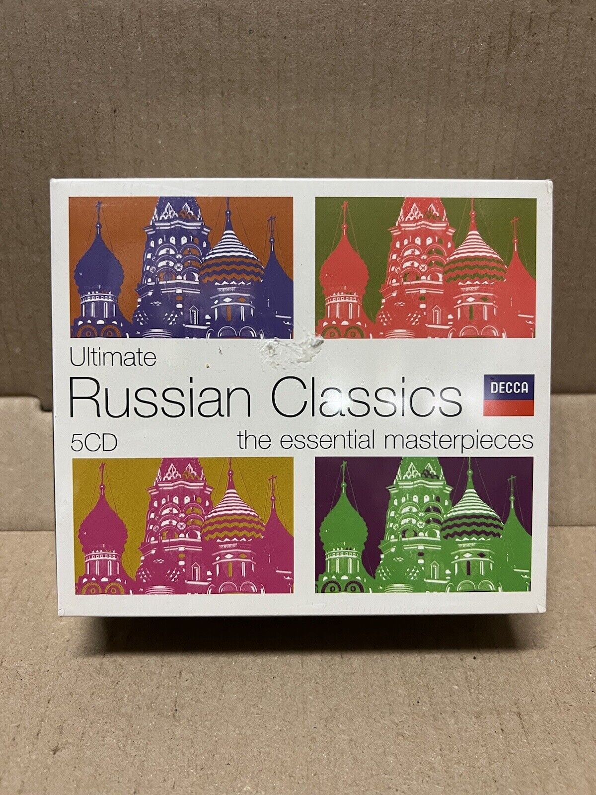 Sealed 5xCD Set Various Artists Ultimate Russian Classics 2009 Decca Import Sealed 5xCD Set Various Artists Ultimate Russian Classics 2009 Decca Import