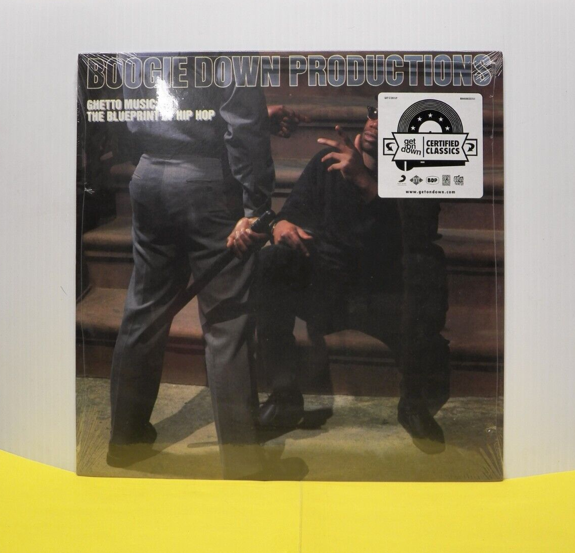 12" LP Boogie Down Productions Ghetto Music: Blueprint Of Hip Hop 2017 Reissue 12" LP Boogie Down Productions Ghetto Music: Blueprint Of Hip Hop 2017 Reissue