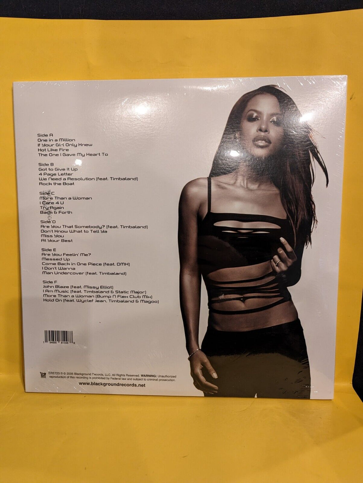 New Sealed 3LP Aaliyah Ultimate Gold Nugget Vinyl - Release 2/17/2023 New Sealed 3LP Aaliyah Ultimate Gold Nugget Vinyl - Release 2/17/2023