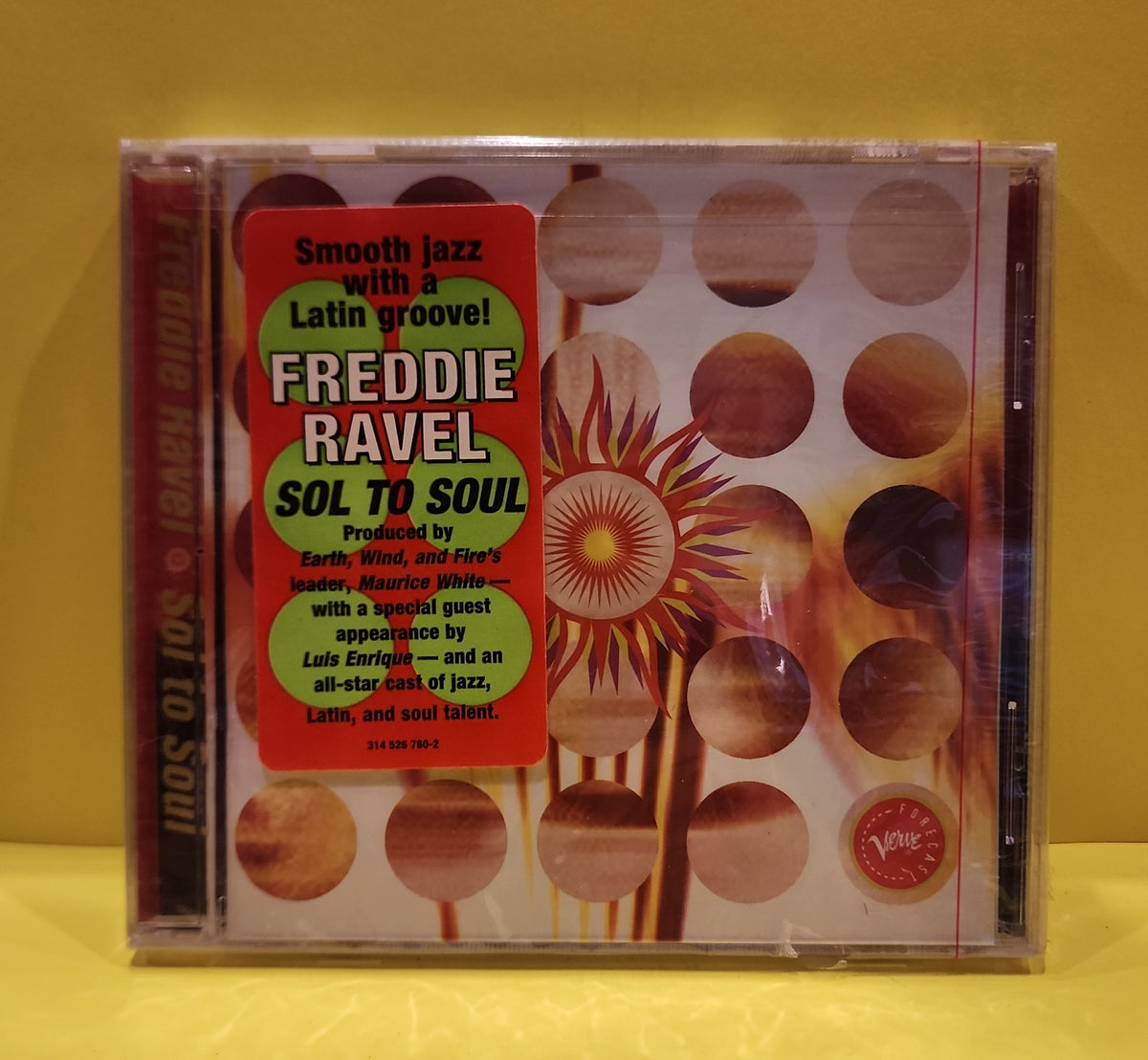 Eddie Ravel - Sol to Soul - 1996 - 314 526 78-2 New - Sealed - CDs Eddie Ravel - Sol to Soul - 1996 - 314 526 78-2 New - Sealed - CDs