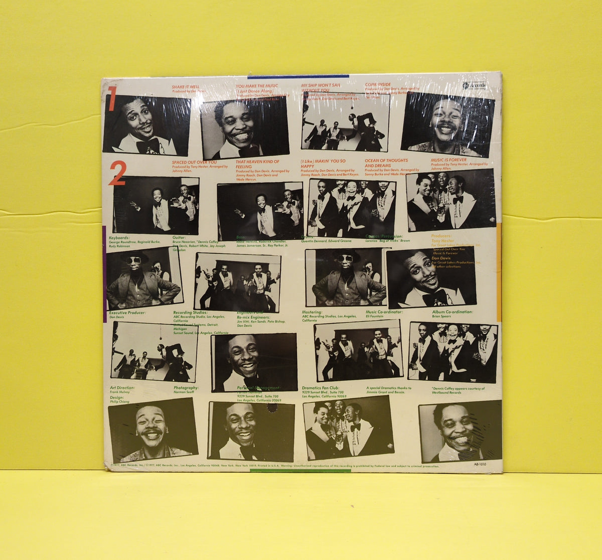 The Dramatics - Shake It Well - 1977 - AB-1010 New - Sealed - Vinyl The Dramatics - Shake It Well - 1977 - AB-1010 New - Sealed - Vinyl