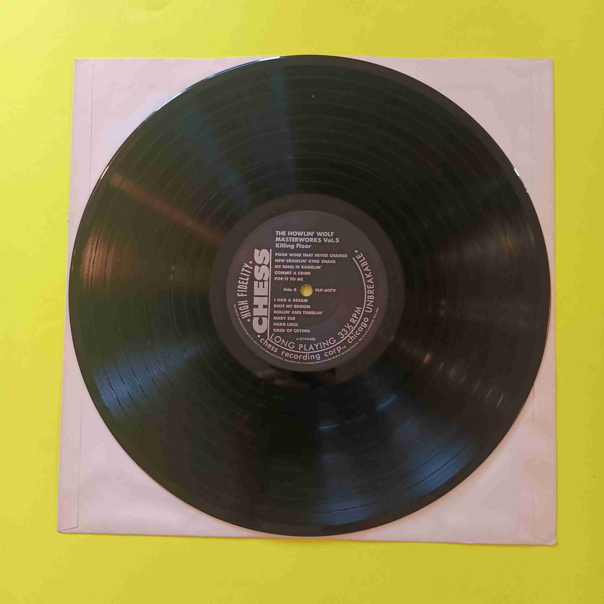 Howlin' Wolf - Killing Floor - Masterworks Vol. 5 (Japan) - 1987 - PLP-6079 Used - VG++ - Vinyl Howlin' Wolf - Killing Floor - Masterworks Vol. 5 (Japan) - 1987 - PLP-6079 Used - VG++ - Vinyl
