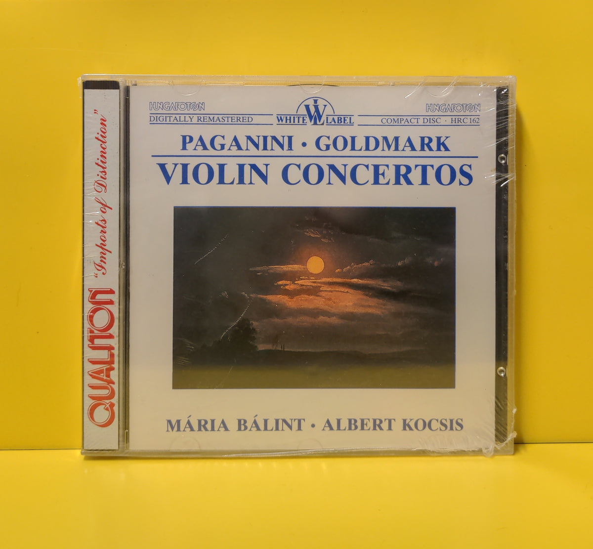 Paganini, Goldmark, Maria Balint, Albert Kocsis - Violin Concertos - 1990 - HRC 162 New - Sealed - CDs Paganini, Goldmark, Maria Balint, Albert Kocsis - Violin Concertos - 1990 - HRC 162 New - Sealed - CDs