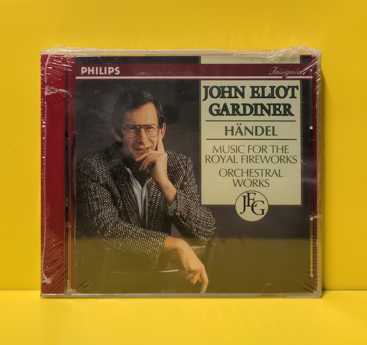 George Friedrich Händel, John Eliot Gardiner, English Baroque Soloists - Music For The Royal Fireworks / Orchestral Works - 1992 - 434 154-2 New - Sealed - CDs George Friedrich Händel, John Eliot Gardiner, English Baroque Soloists - Music For The Royal Fireworks / Orchestral Works - 1992 - 434 154-2 New - Sealed - CDs