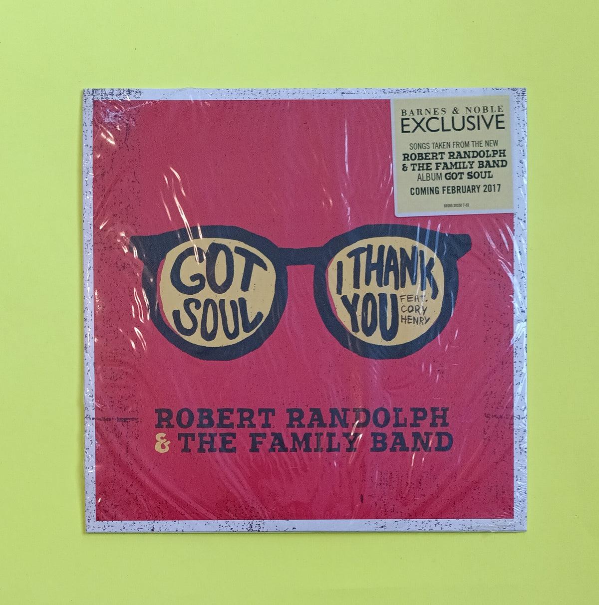 Robert Randolph & The Family Band - Got Soul / I Thank You - 2016 - 88985383507 New - Sealed - 7" Vinyl Robert Randolph & The Family Band - Got Soul / I Thank You - 2016 - 88985383507 New - Sealed - 7" Vinyl