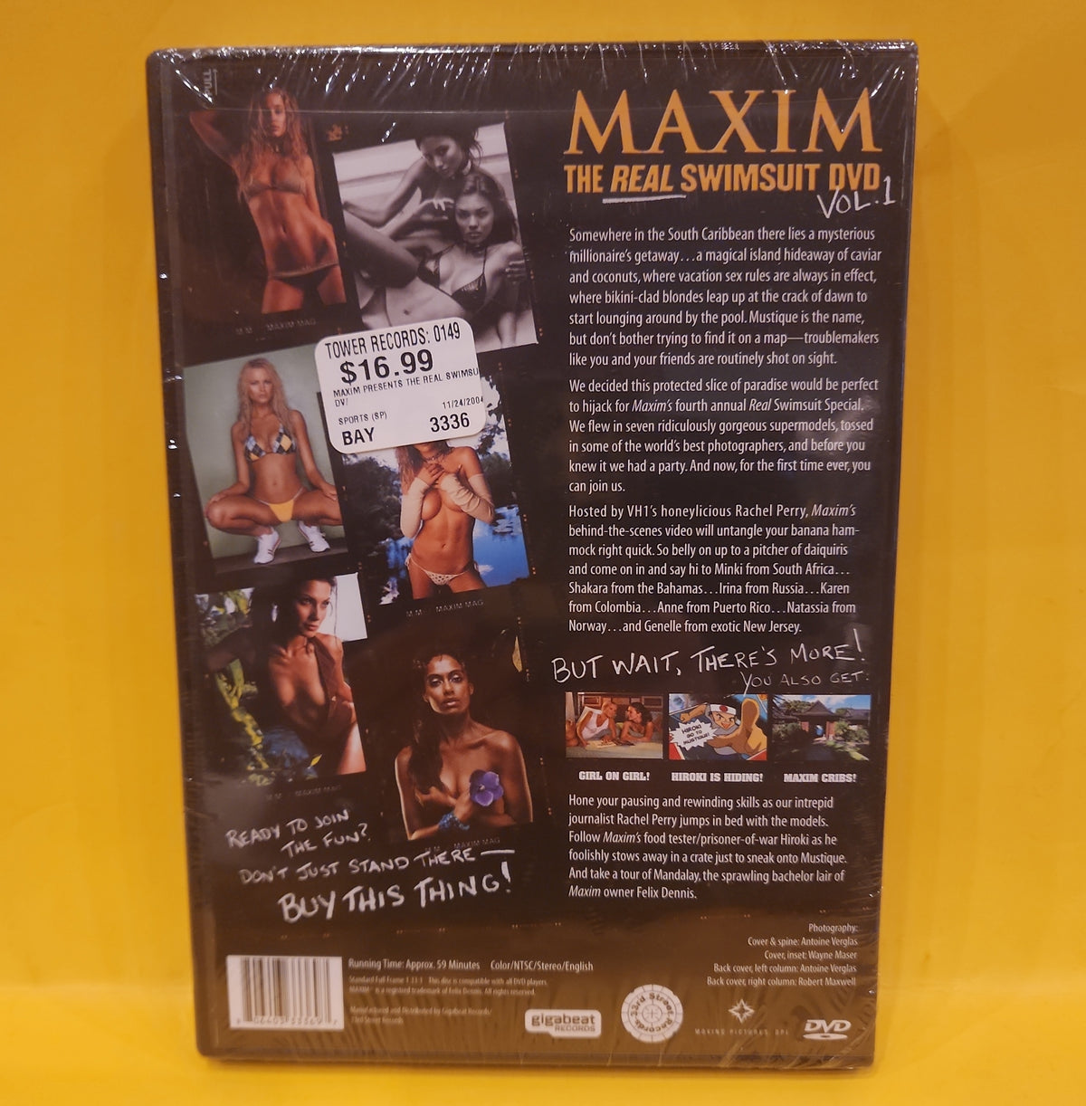 The Real Swimsuit DVD Vol.1 - 2004 - New - DVDs & Blu-Rays The Real Swimsuit DVD Vol.1 - 2004 - New - DVDs & Blu-Rays