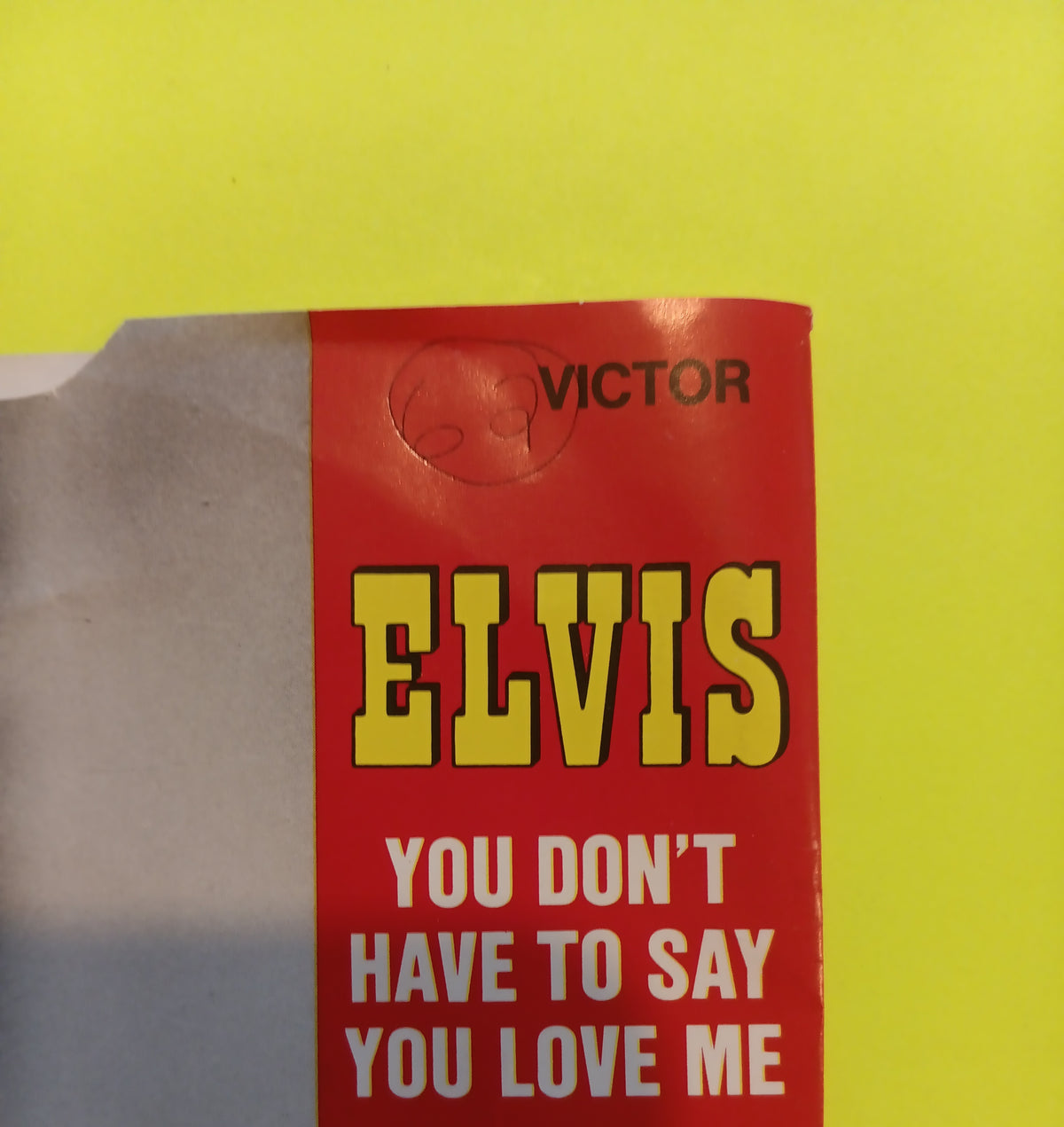 Elvis Presley - You Don't Have To Say You Love Me 7" - 1970 - 47-9916 Used - VG++ - Vinyl Elvis Presley - You Don't Have To Say You Love Me 7" - 1970 - 47-9916 Used - VG++ - Vinyl